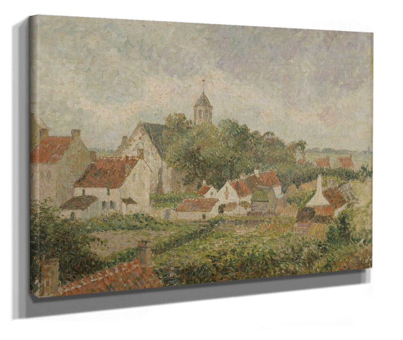 Le Village De Knocke by Camille Pissarro