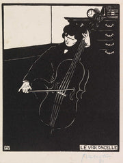 Le Violoncelle Instruments De Musique I by Felix Vallotton