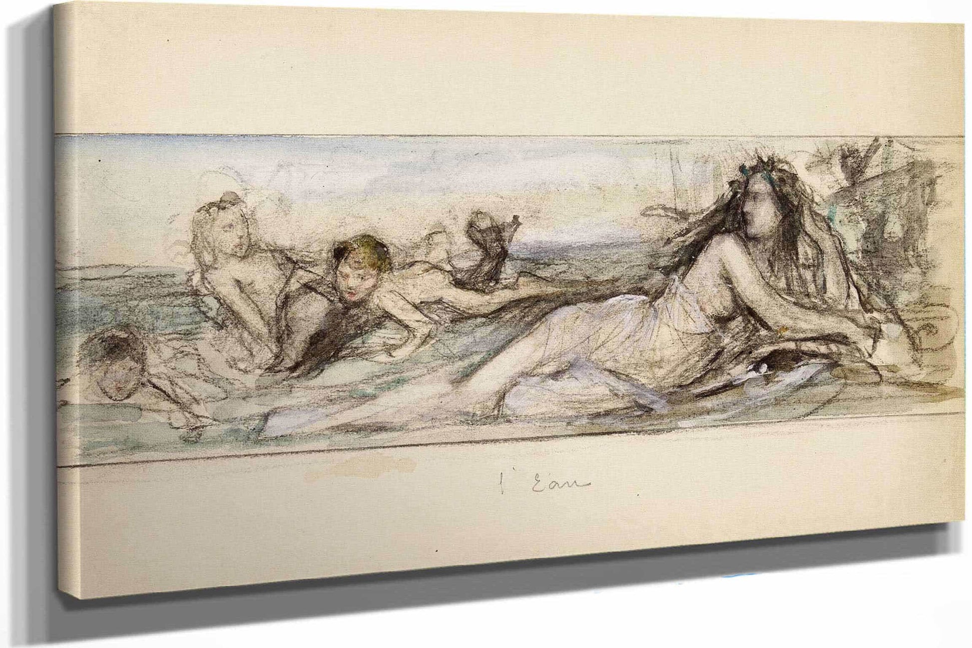 Leau by Leon Francois Comerre