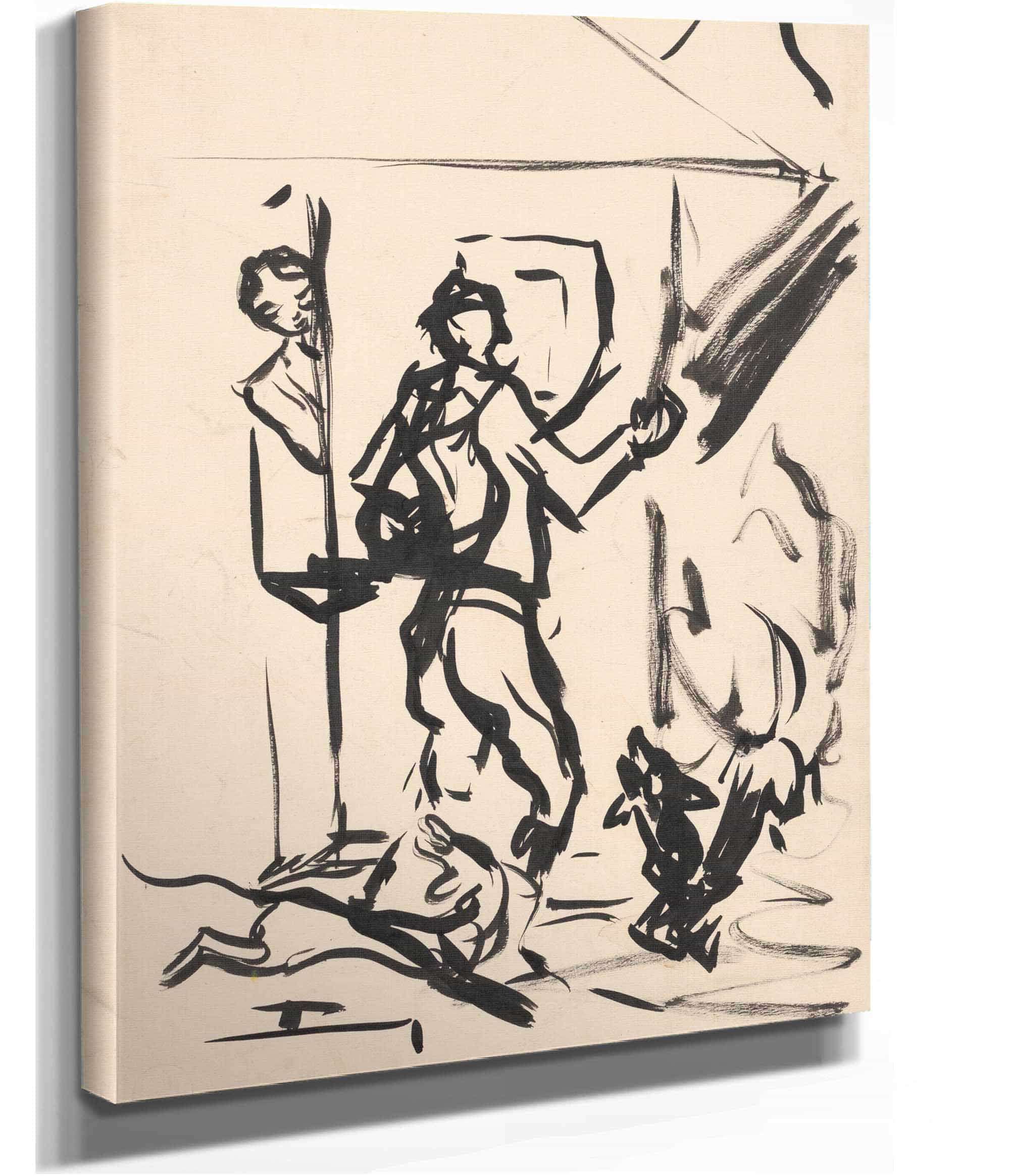 Leaving For A Hunt by Arnold Peter Weisz Kubincan