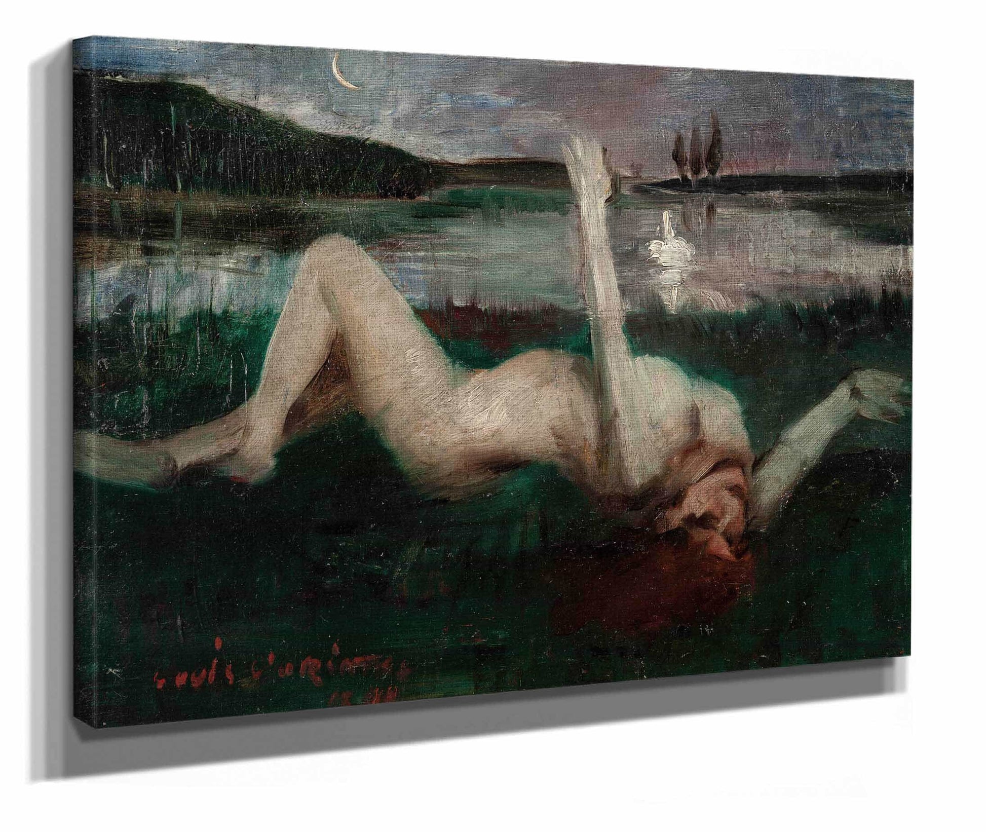 Leda by Lovis Corinth