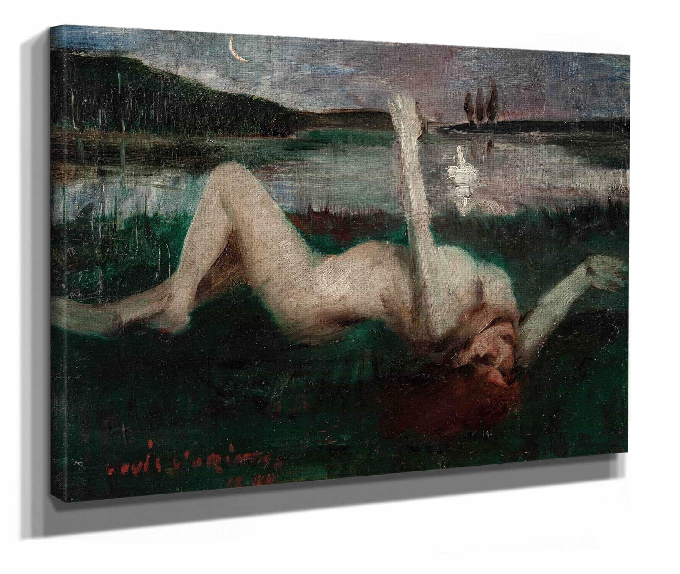 Leda by Lovis Corinth