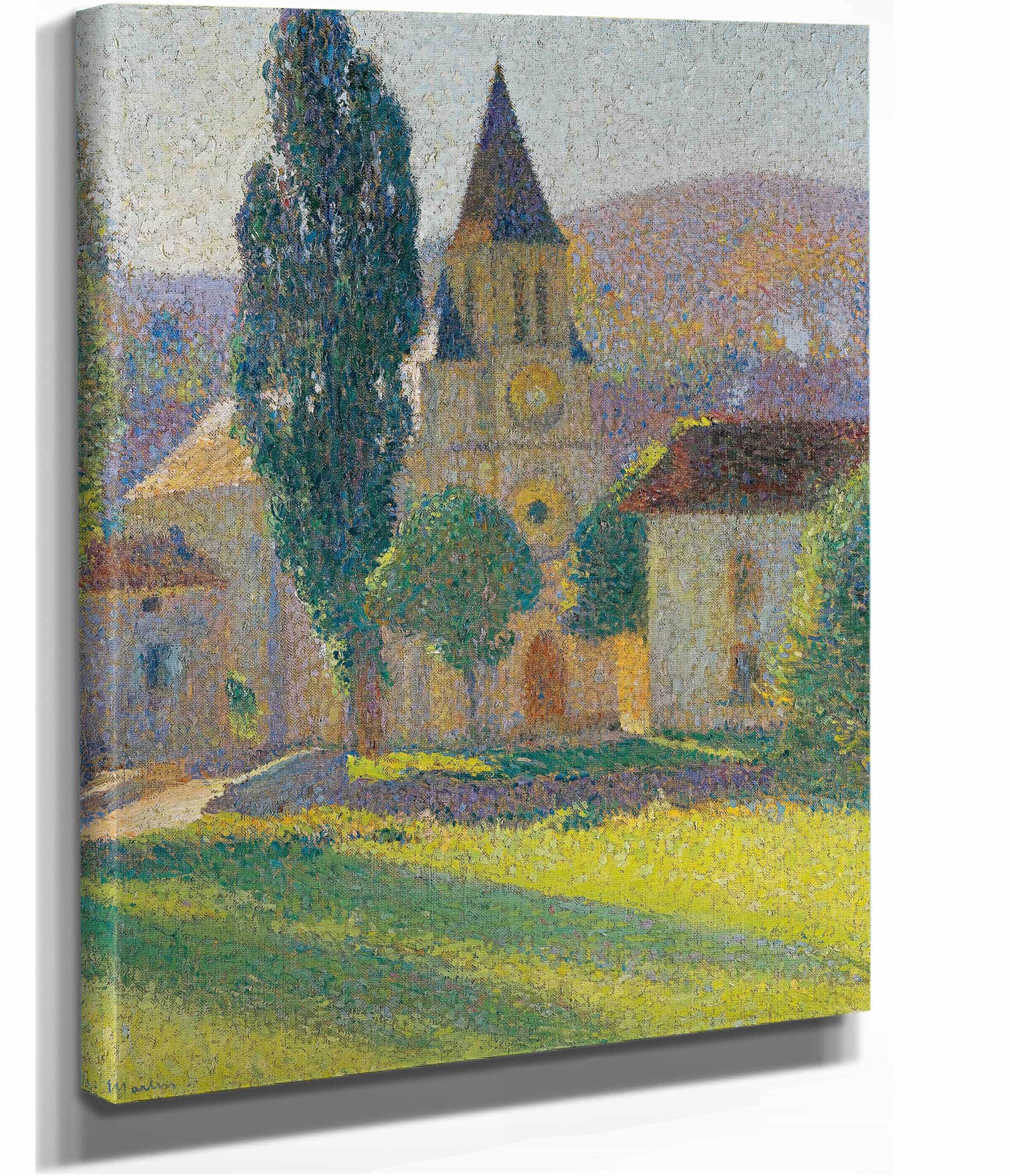 Leglise De Labastide Du Vert by Henri Martin