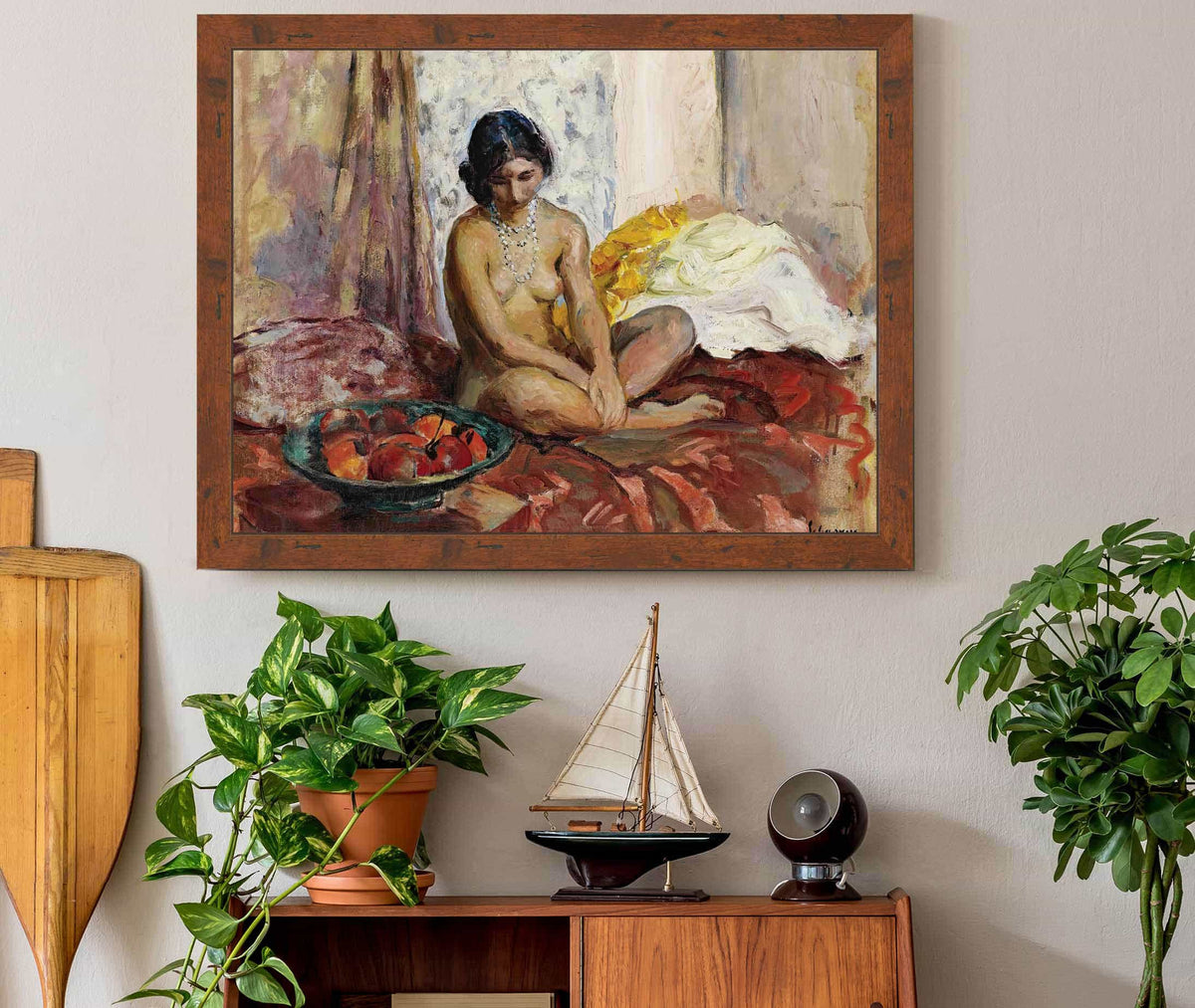 Legyptienne Au Plateau De Fruits by Henri Lebasque