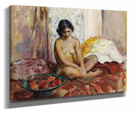 Legyptienne Au Plateau De Fruits by Henri Lebasque