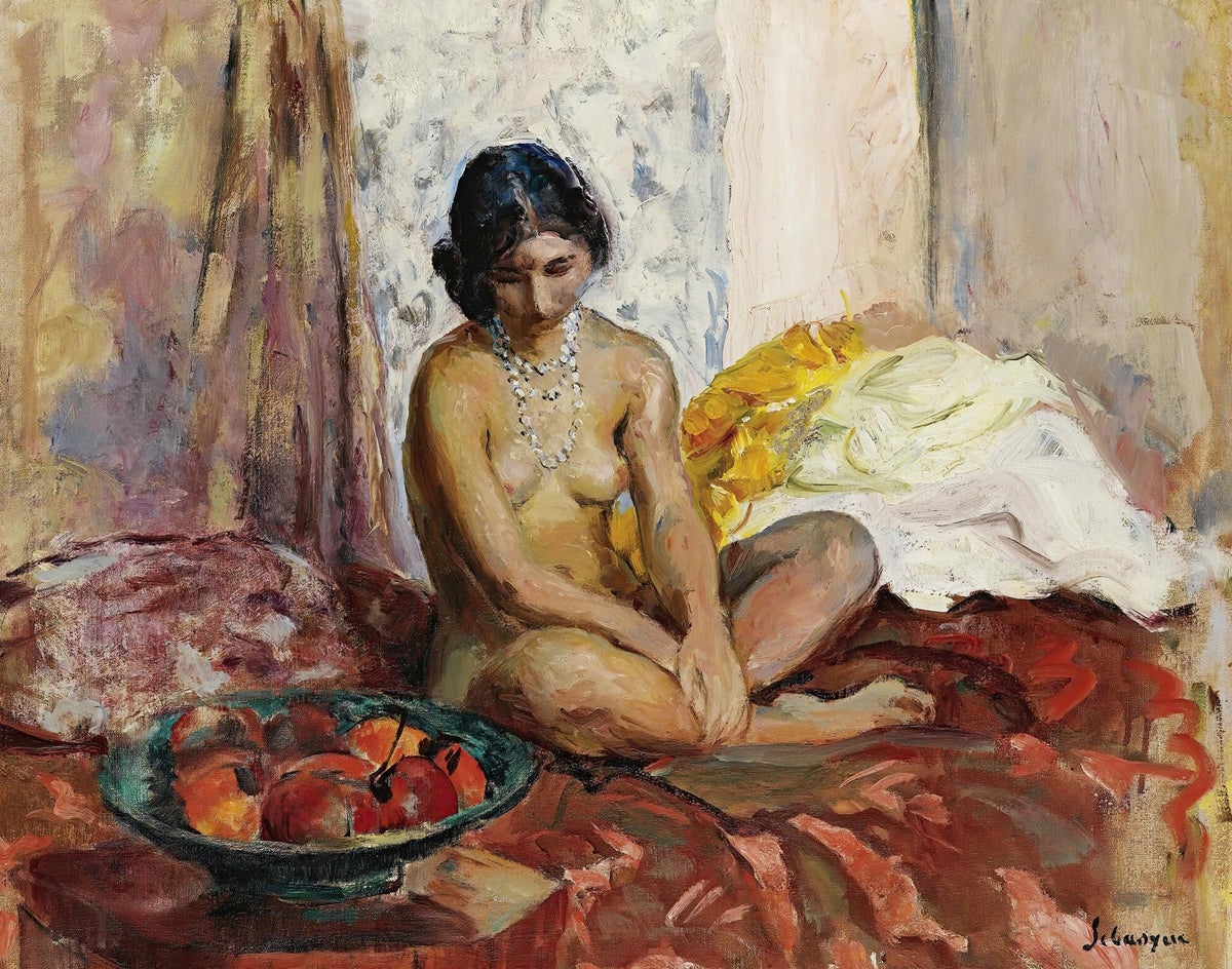 Legyptienne Au Plateau De Fruits by Henri Lebasque