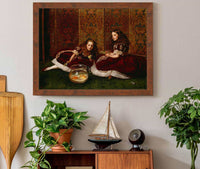 Leisure Hours by Sir John Everett Millais