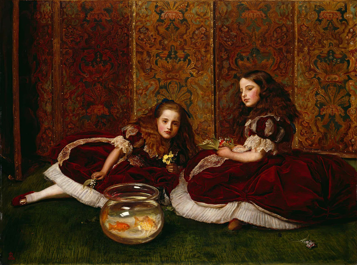 Leisure Hours by Sir John Everett Millais