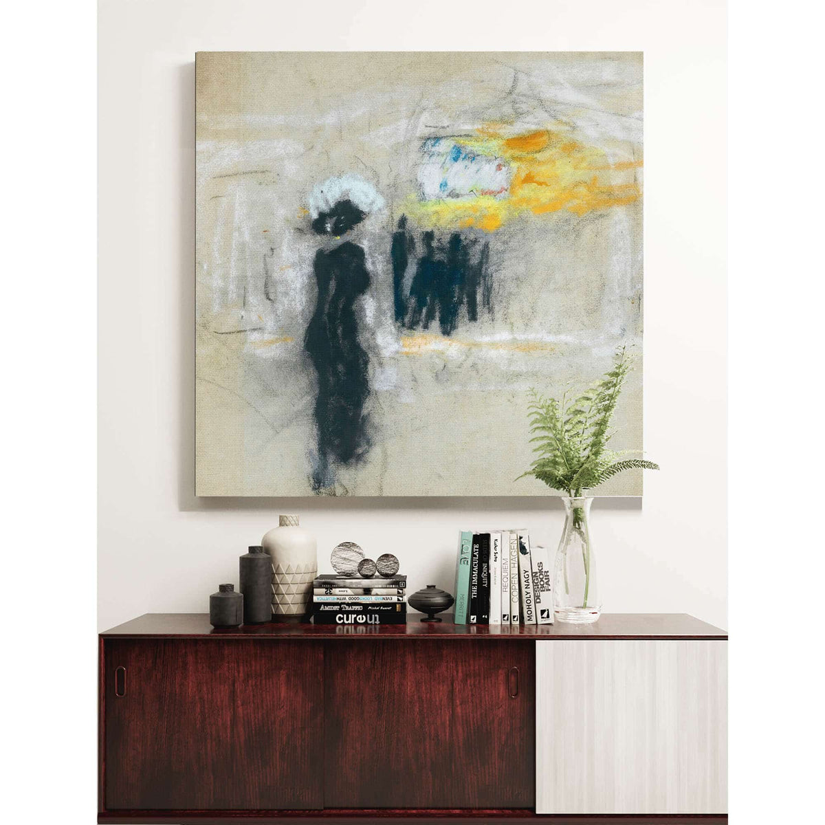 Lelegante Au Moulin Rouge by Edouard Vuillard