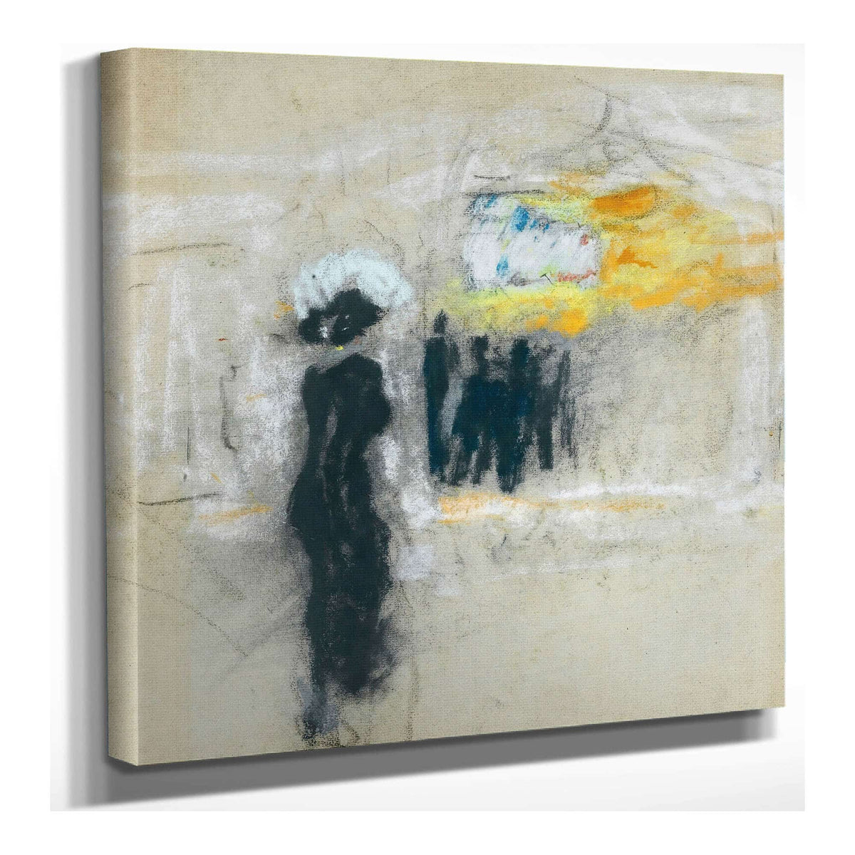 Lelegante Au Moulin Rouge by Edouard Vuillard