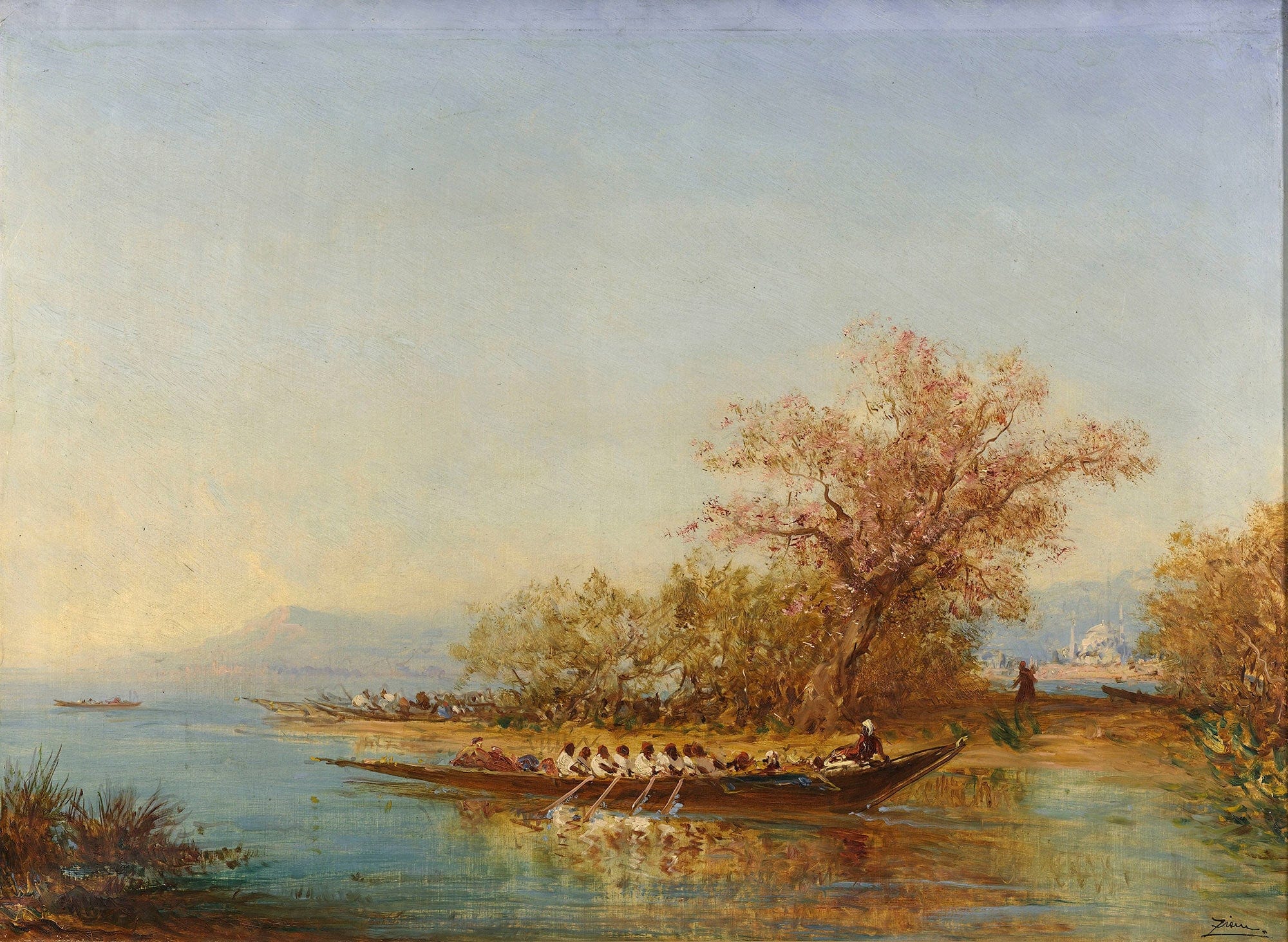 Lembouchure Du Bosphore by Felix Ziem