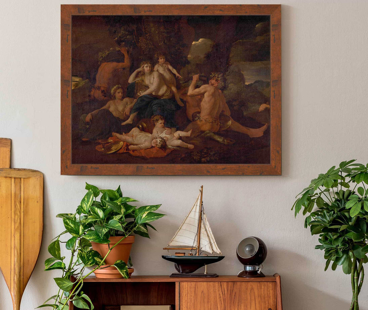 Lenfance De Bacchus by Nicolas Poussin