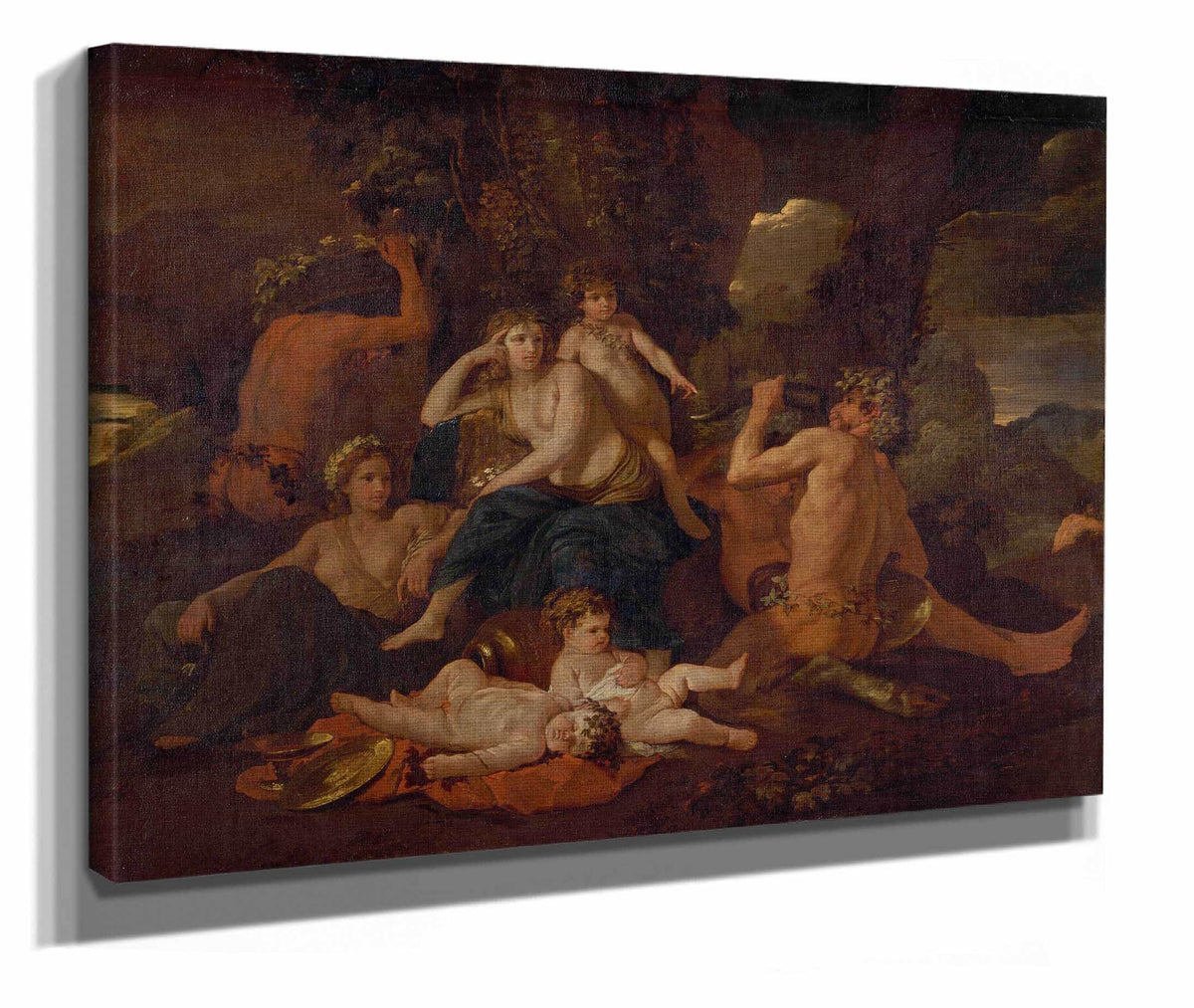 Lenfance De Bacchus by Nicolas Poussin