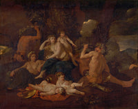 Lenfance De Bacchus by Nicolas Poussin