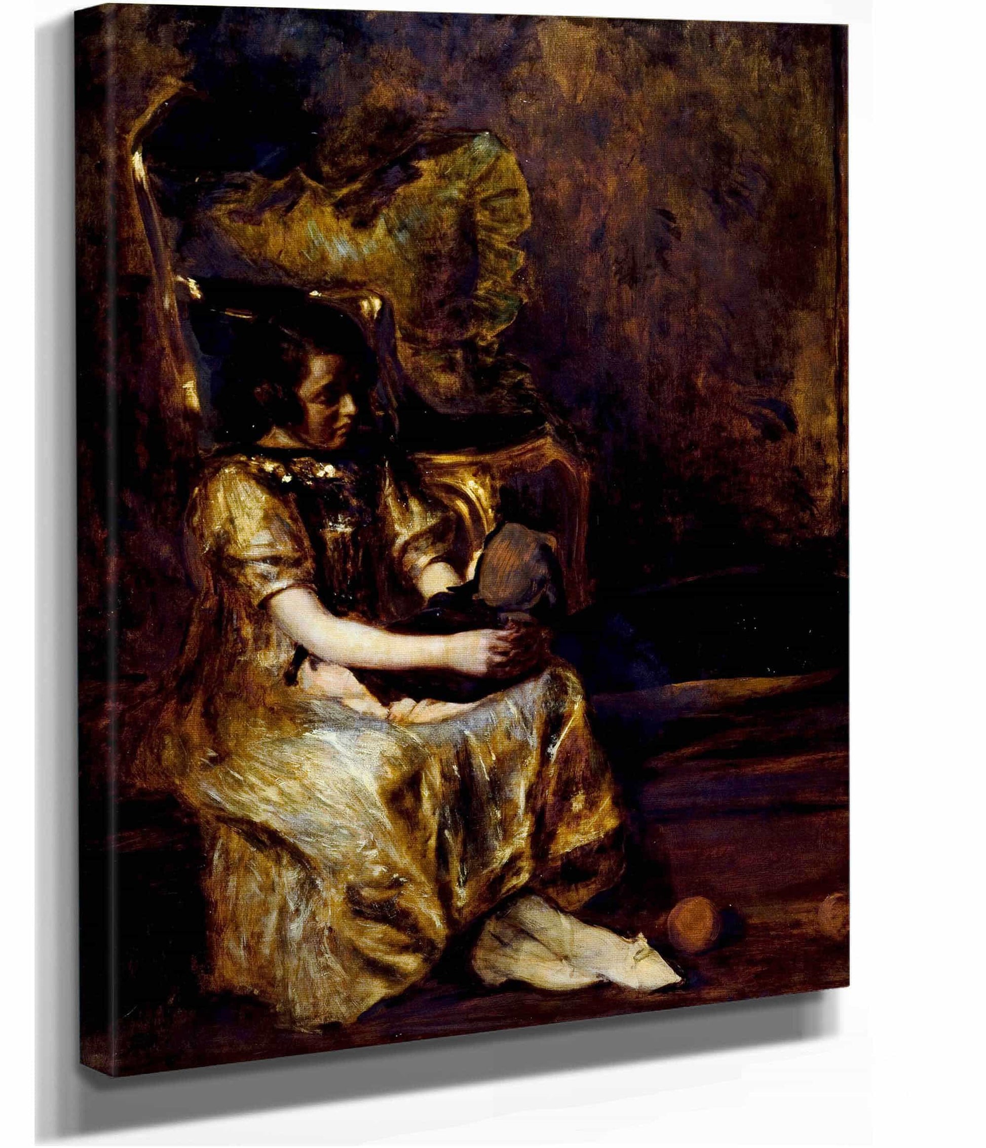 Lenfant A La Poupee by Jacques Emile Blanche