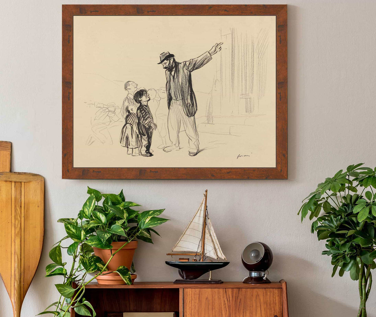 Lenglise De Leurs Peres by Jean Louis Forain