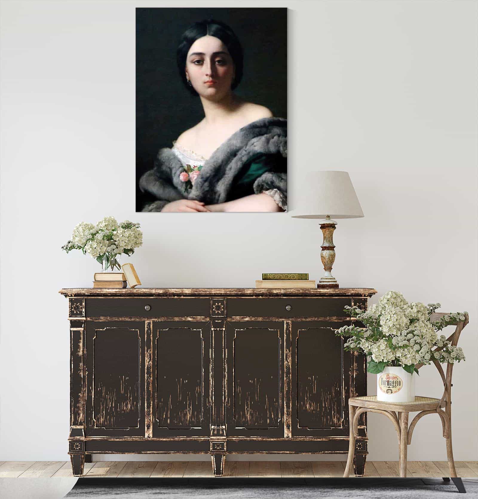 Leonide Ou Monna Belcolore by Henri Lehmann