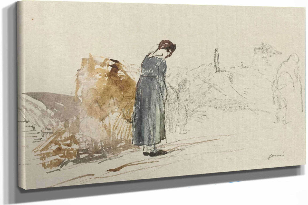 Les Allemandes Sont Partis by Jean Louis Forain