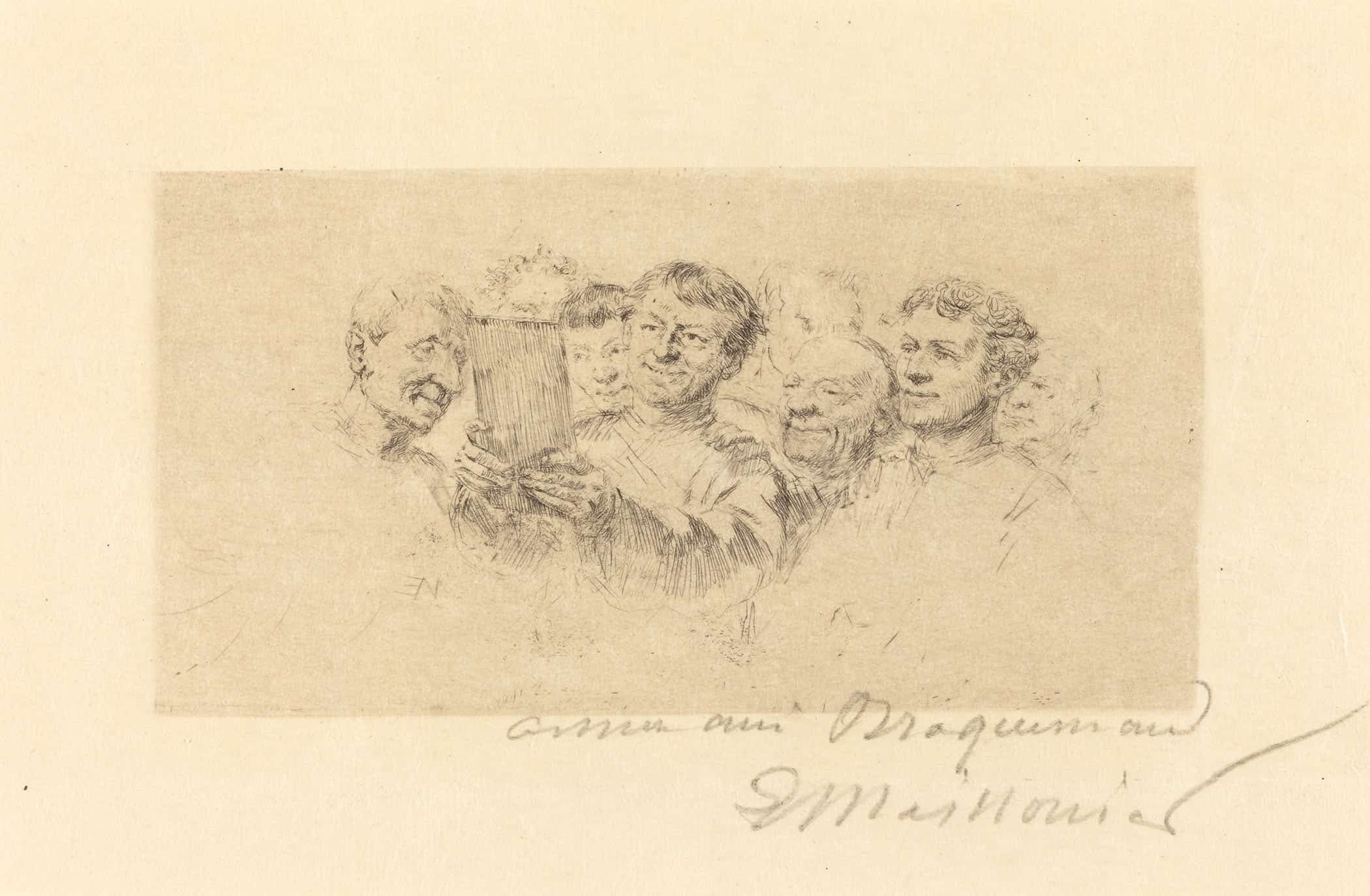 Les Amateurs by Ernest Meissonier