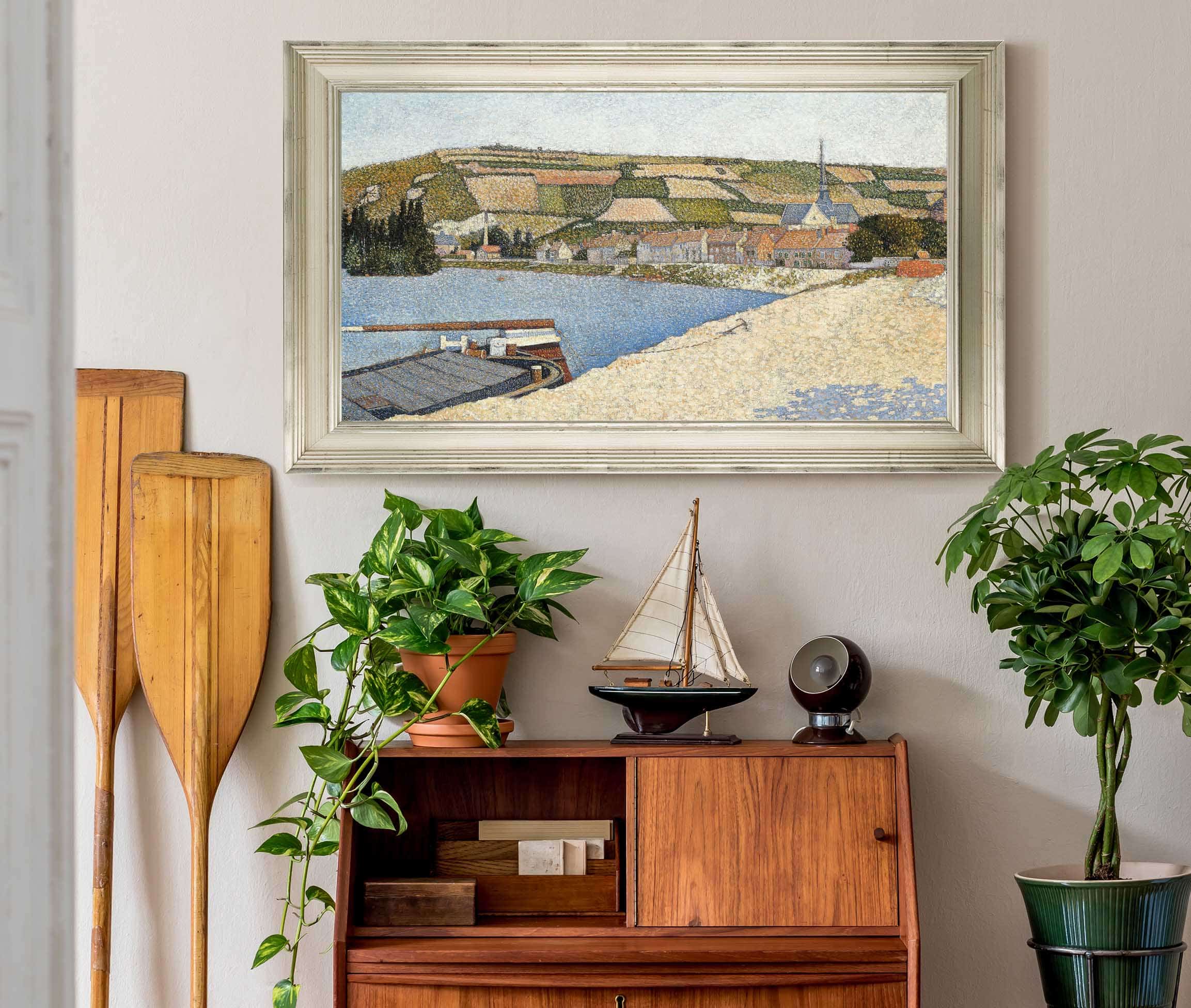 Les Andelys Cote Daval by Paul Signac