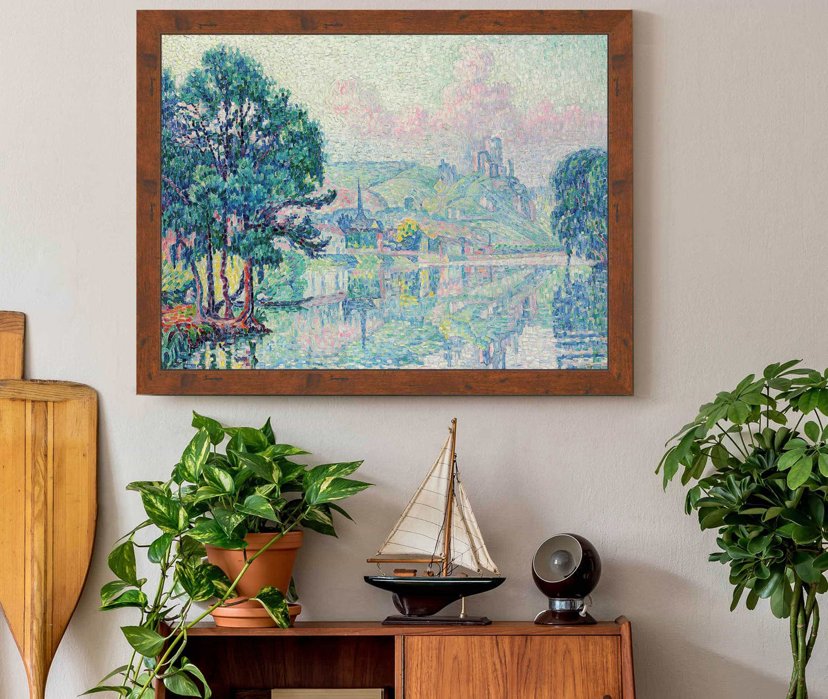 Les Andelys Matin Ete by Paul Signac