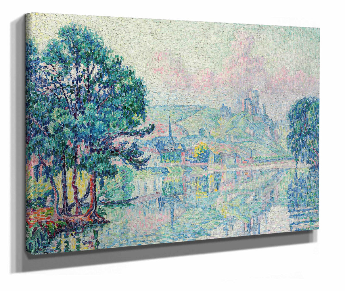 Les Andelys Matin Ete by Paul Signac
