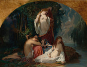 Les Baigneuses Les Filles De La Source by Henri Lehmann