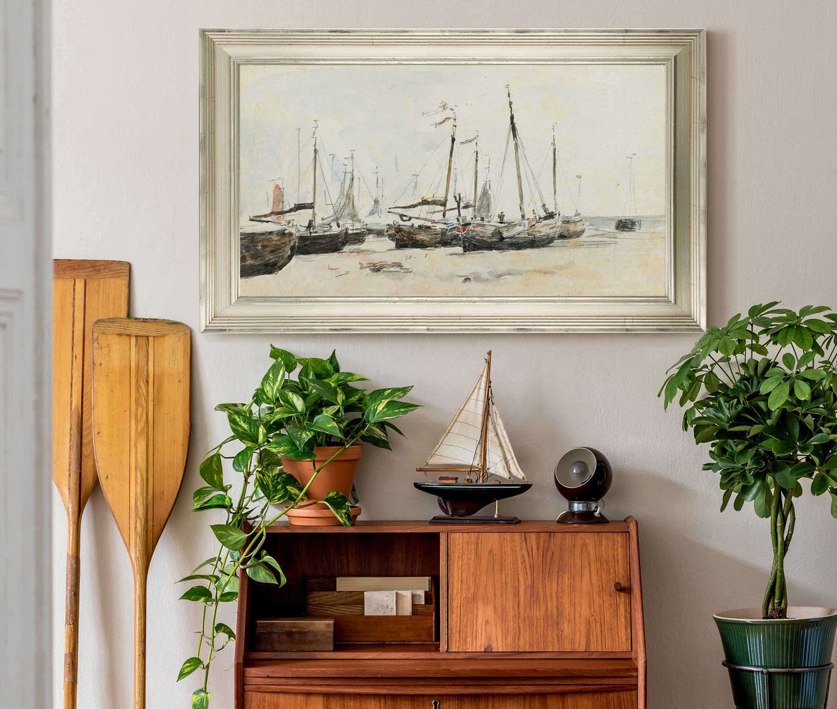 Les Bateaux by Eugene Boudin