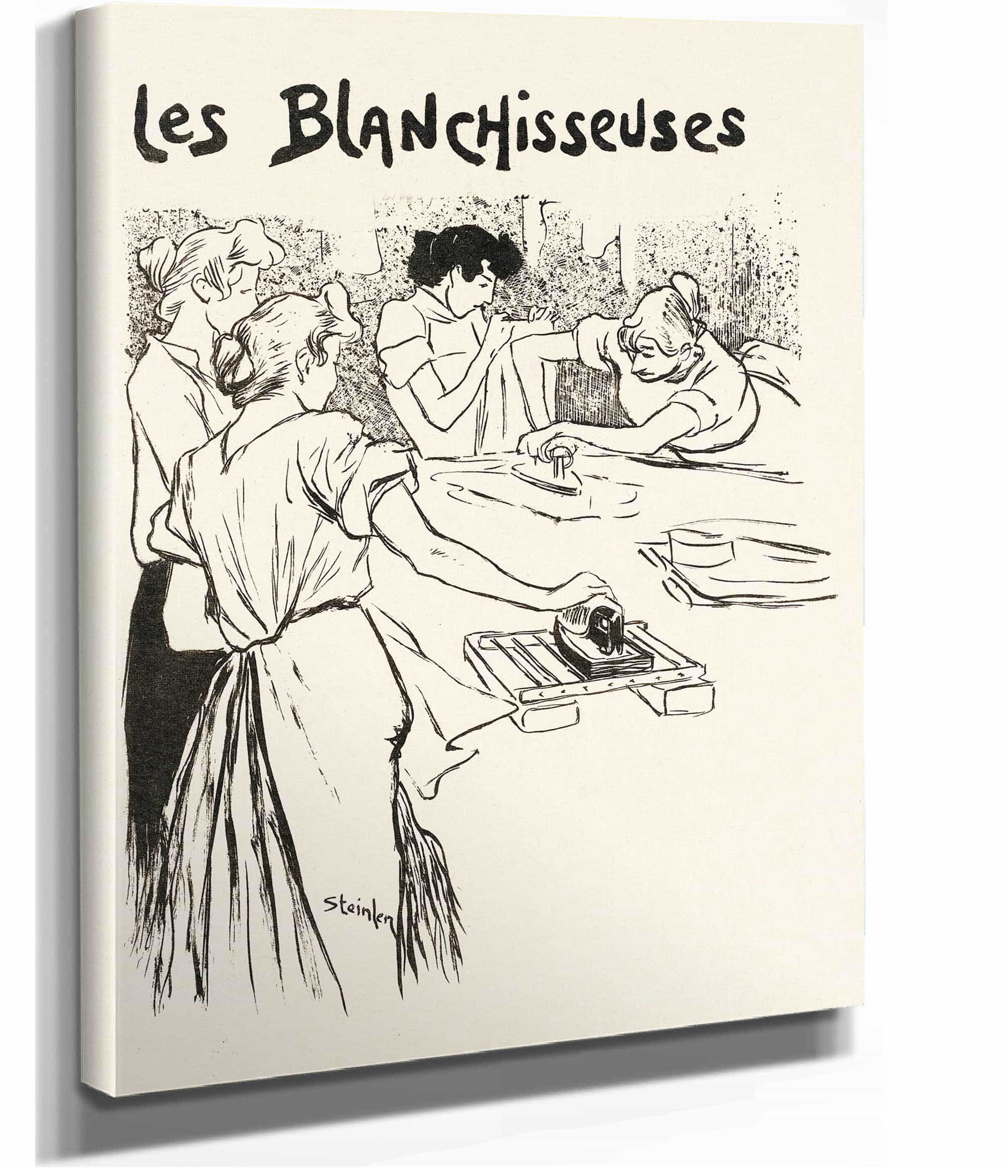 Les Blanchisseuses by Theophile Alexandre Steinlen