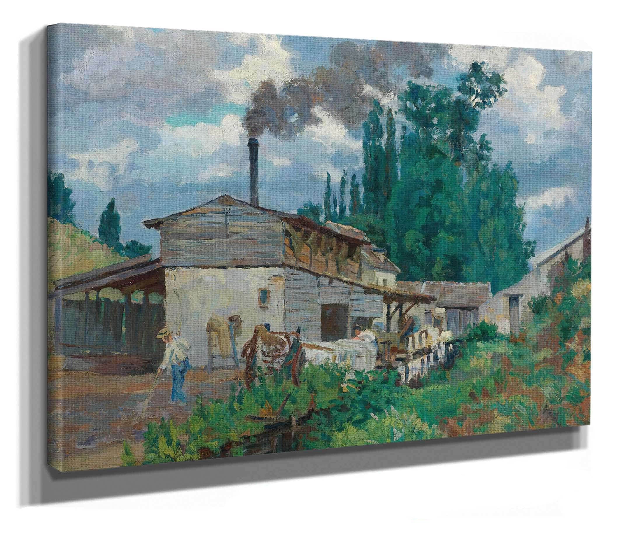 Les Bords De La Bievre by Armand Guillaumin