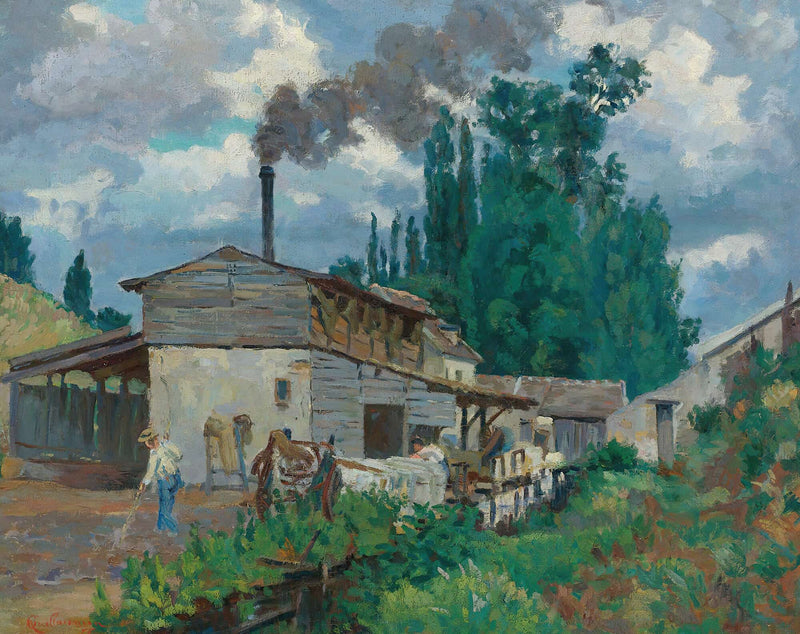 Les Bords De La Bievre by Armand Guillaumin