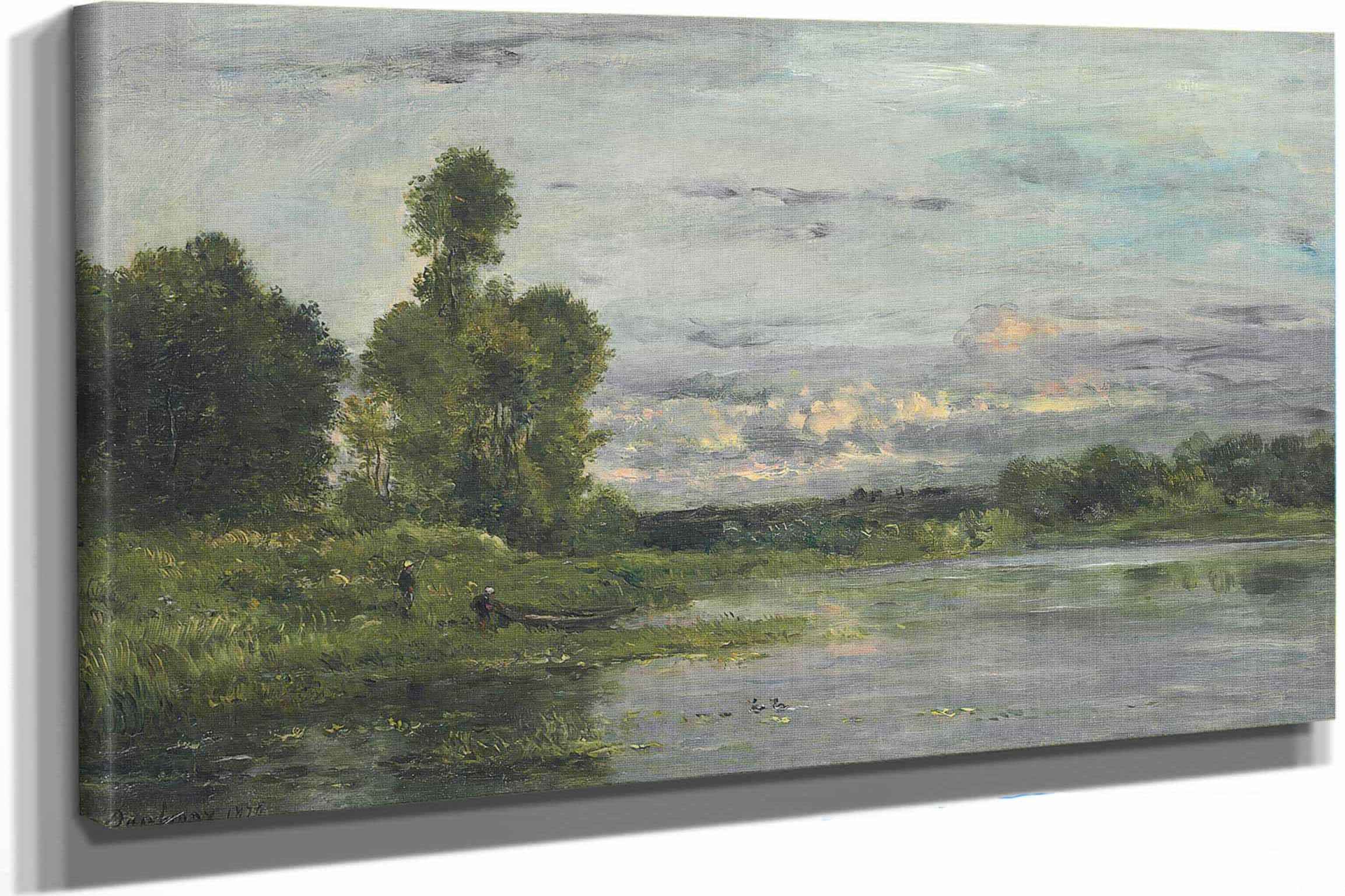 Les Bords De Loise by Charles Francois Daubigny