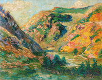 Les Carolles Vallee De La Lude by Armand Guillaumin