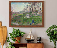 Les Carrieres Du Chou Pontoise by Camille Pissarro