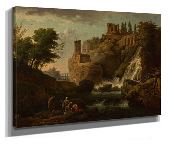 Les Cascatelles De Tivoli by Claude Joseph Vernet