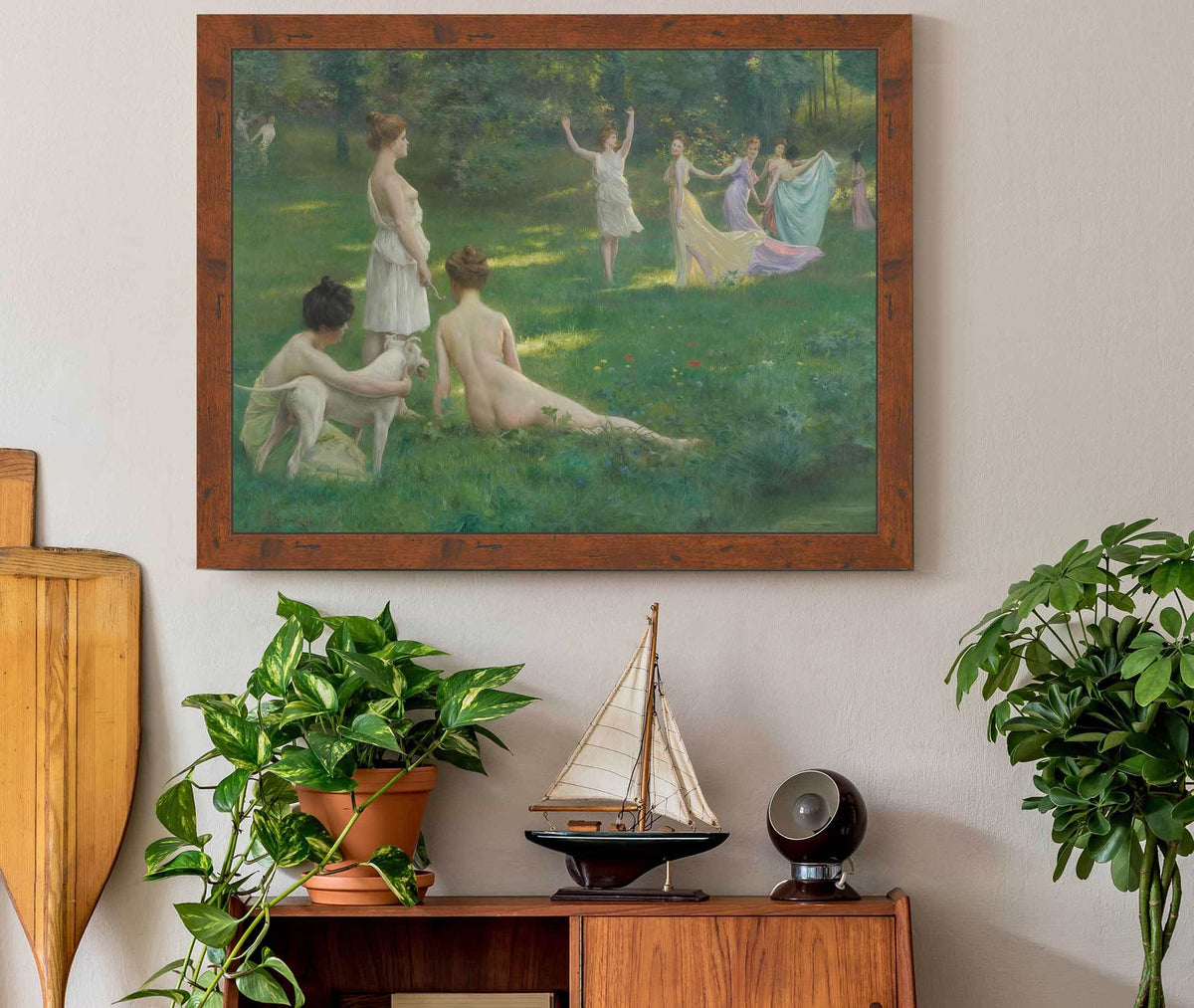 Les Chasseuresses by Julius Leblanc Stewart