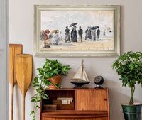 Les Crinolines by Eugene Boudin