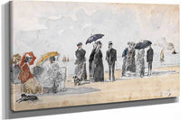 Les Crinolines by Eugene Boudin