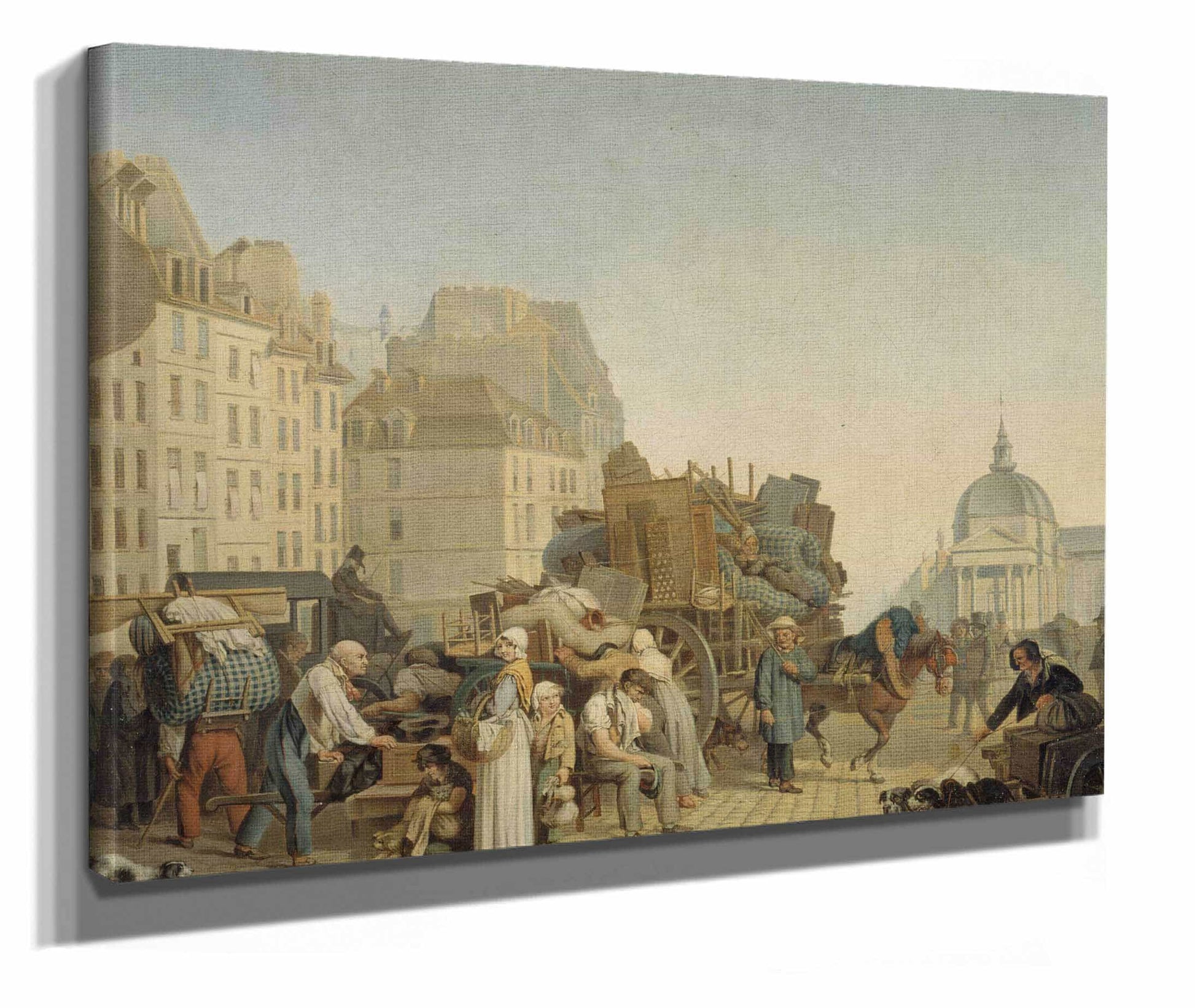 Les Demenagements by Louis Leopold Boilly
