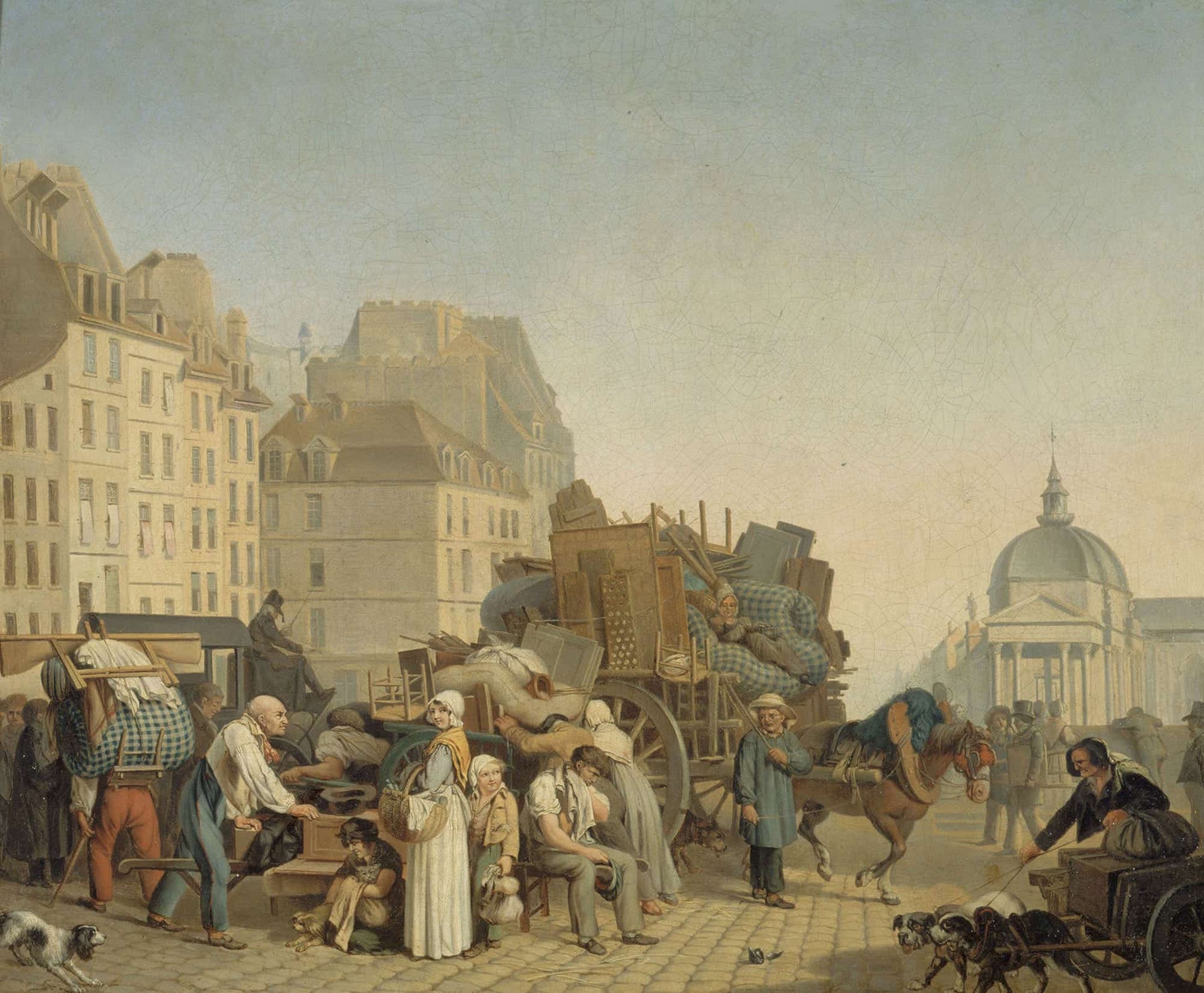 Les Demenagements by Louis Leopold Boilly