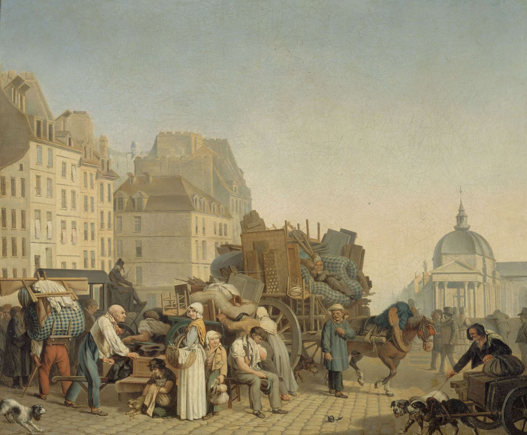 Les Demenagements by Louis Leopold Boilly