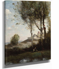 Les Denicheurs Toscans by Jean Baptiste Camille Corot
