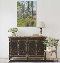 Les Dindons Pont Aven by Paul Gauguin