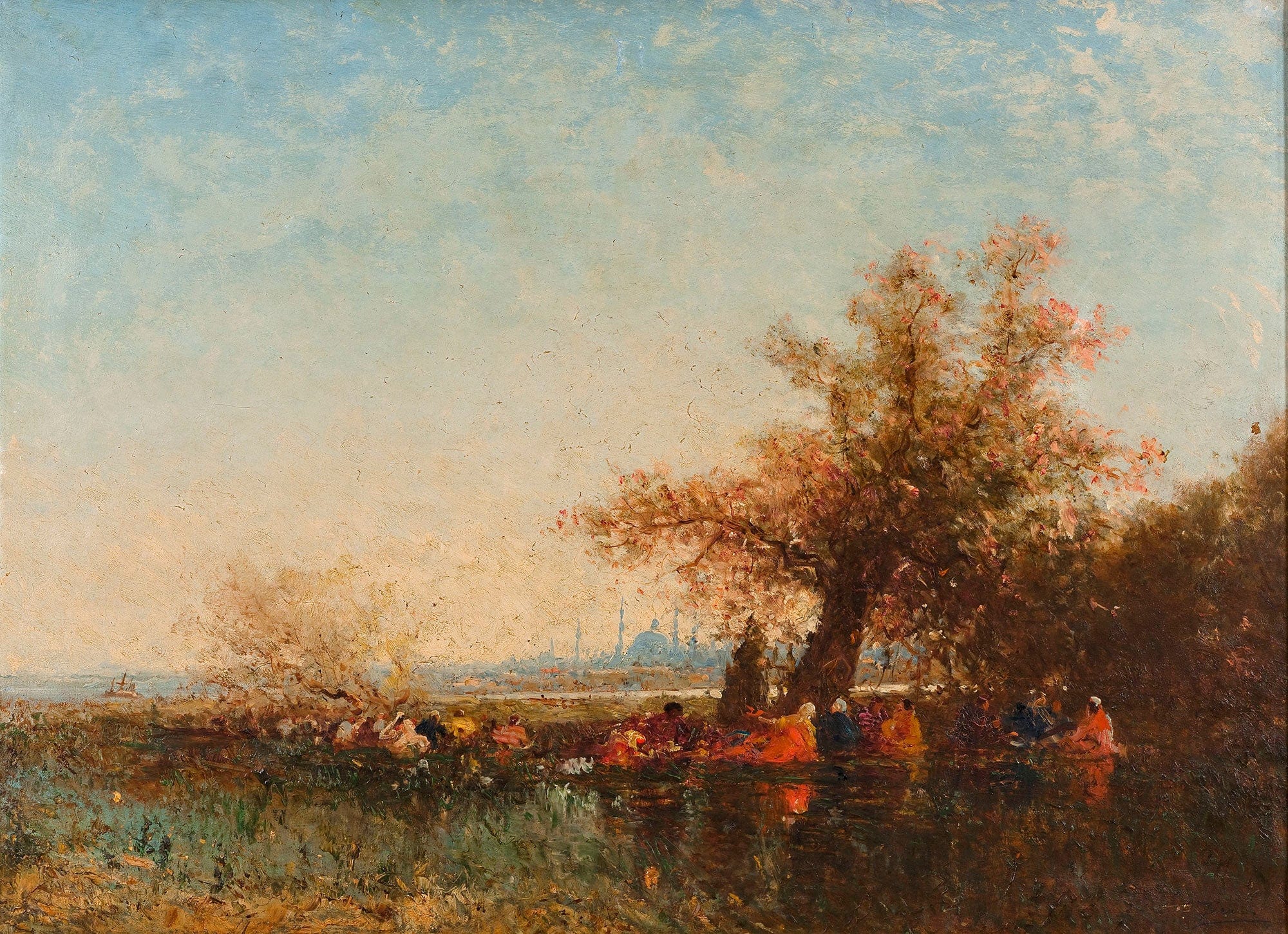 Les Eaux Douces Dasie by Felix Ziem