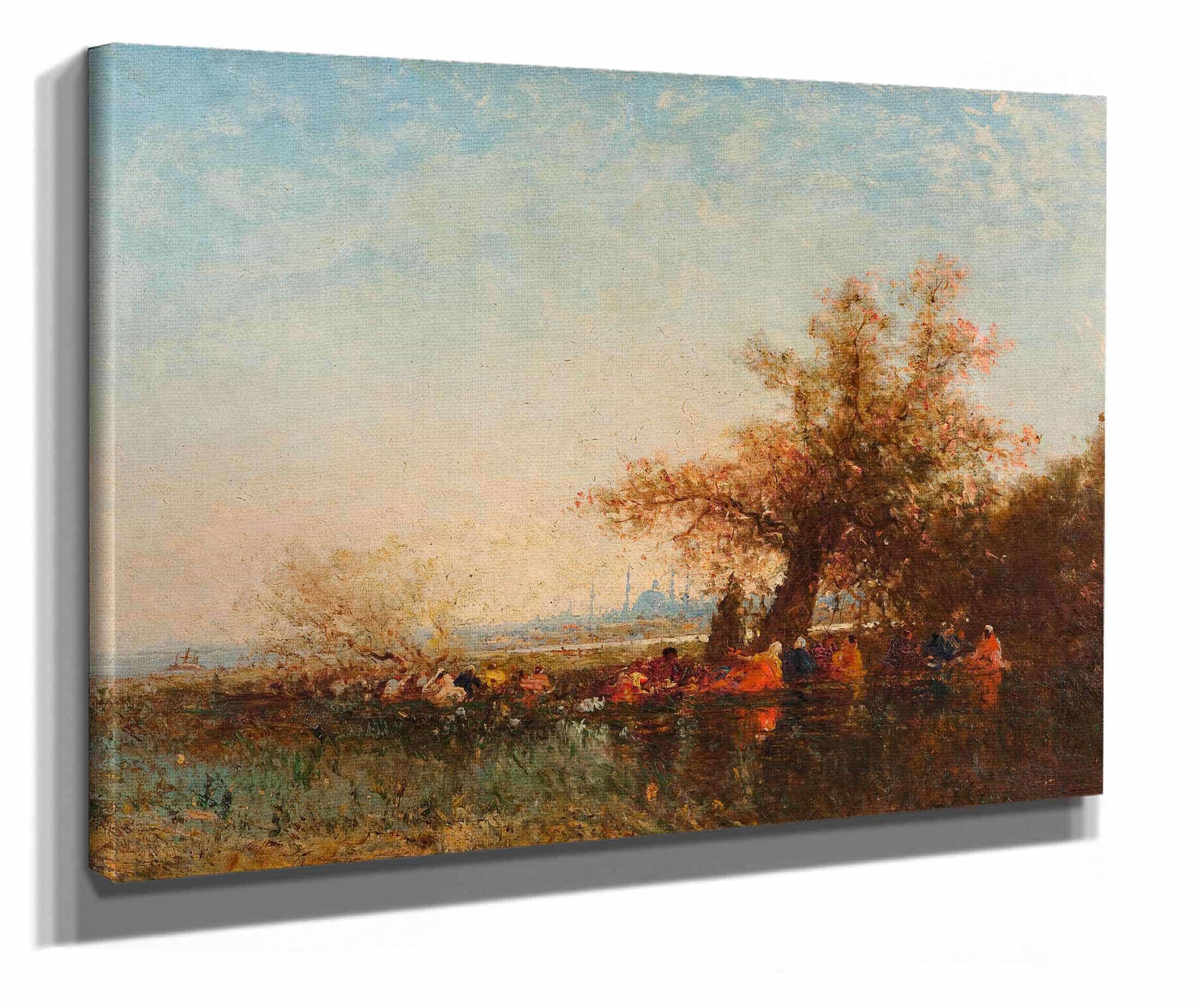 Les Eaux Douces Dasie by Felix Ziem