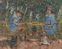 Les Enfants Bassiano by Edouard Vuillard