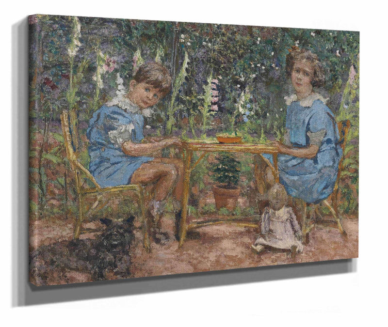 Les Enfants Bassiano by Edouard Vuillard