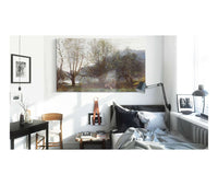 Les Etangs De Ville Davray by Jean Baptiste Camille Corot