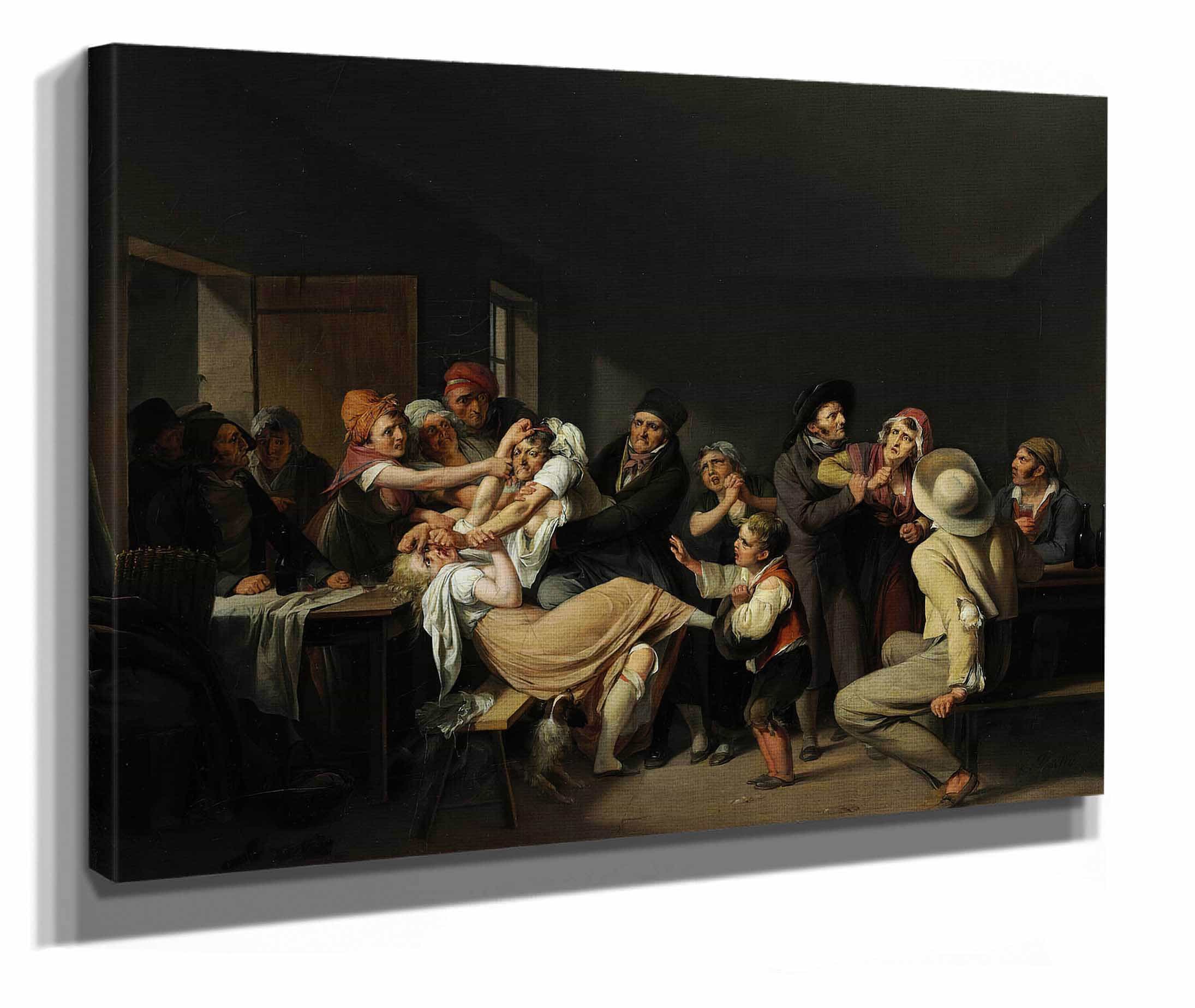 Les Femmes Se Battent by Louis Leopold Boilly