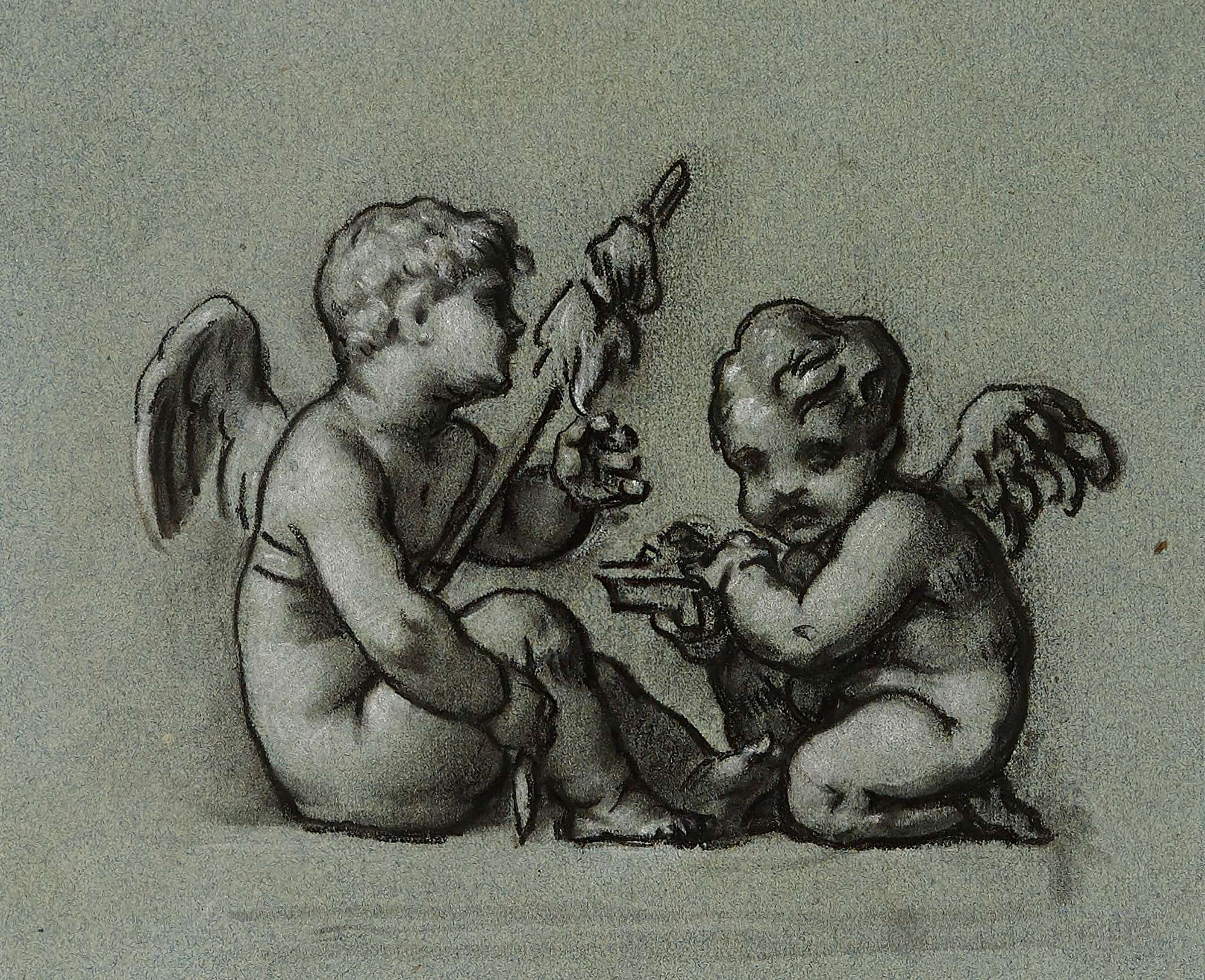 Les Fileurs by Pierre Paul Prudhon